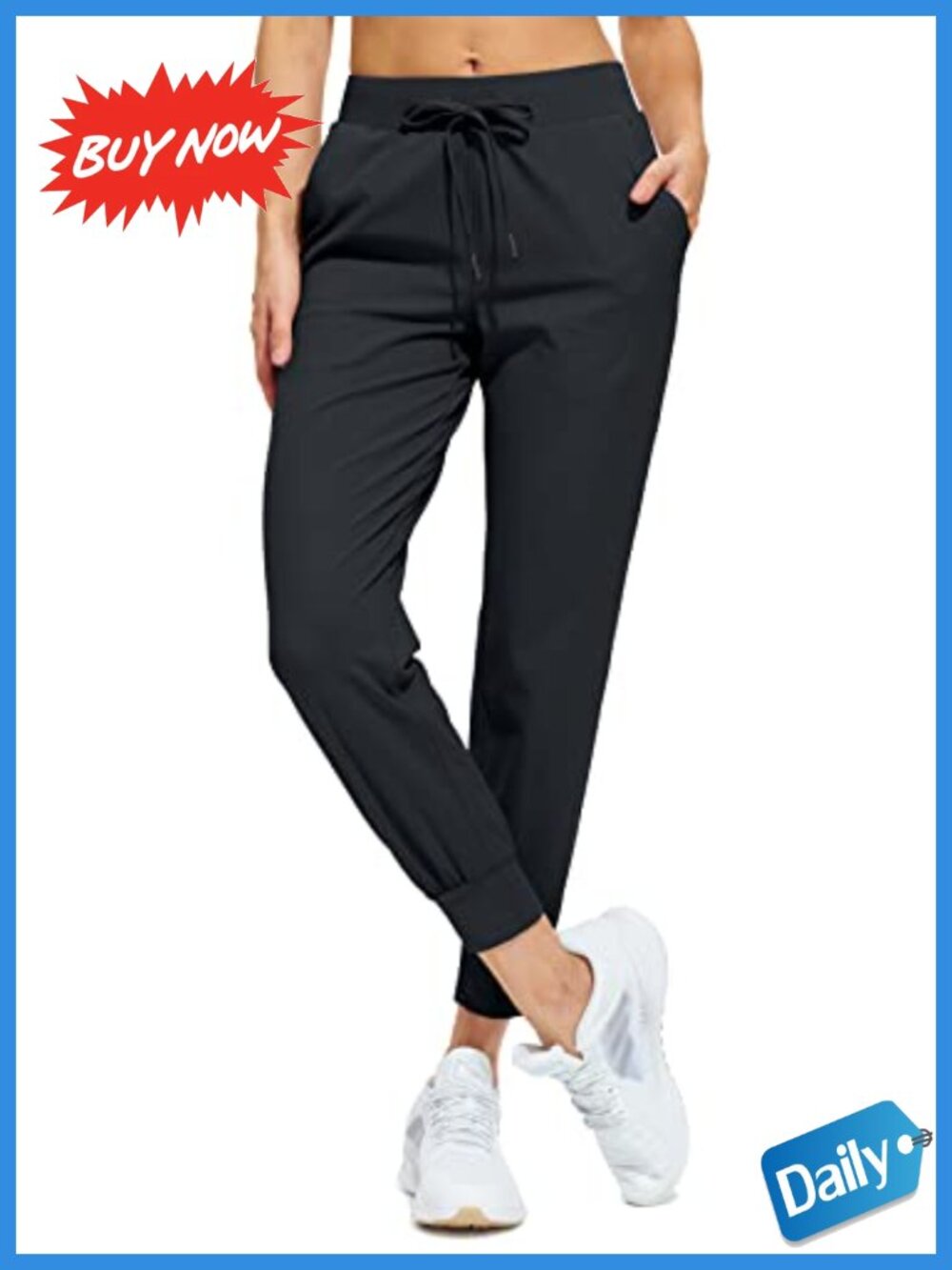 Libin Women's Joggers Pants Athletic Casual Sweatpants Petite Regular Tall